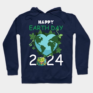 happy earth day 2024 gift april 22 Cute  Lover Hoodie